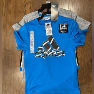 NWT Toddler Adidas 3 piece set: 2 shirts 1 pair shorts size 3T